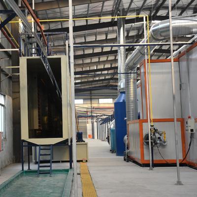 China Advertising company paint roller machine powder paint booth control cabinet nano coating machine spraying production line for auto parts for sale