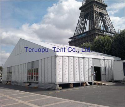 China Outside Prefabricated PVC Storage Tents Long Span Temporary Storage Tents for sale