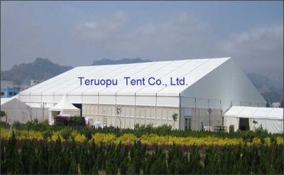 China Professional Industrial Large Construction Tents 40 X 50 M Temporary Solid Wall for sale