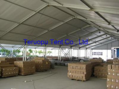 China High Strength A Shape PVC Storage Tents Fire Resistant Comply To DIN 4102 B1 M2 for sale