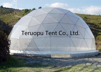 China Soundproof Clear Roof Geodesic Dome Tent Transparent Large Party Marquee for sale