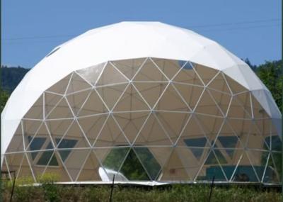 China Transparent Garden Geodesic Dome Tent Luxury Hotel Tent Wind Resistance 100km/H for sale