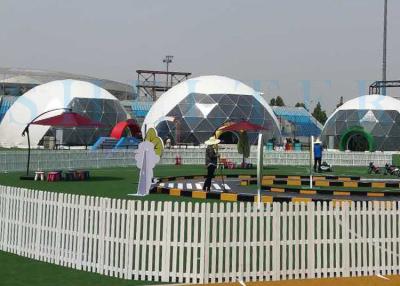 China Steel Tube Prefabricated Geodesic Dome Tent Luxury Comfort Hemispherical Hotel for sale