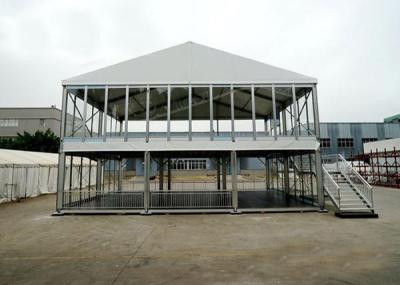 China Golf Event Double Decker Marquee / Double Story Tent Cube Structure CE SGS for sale