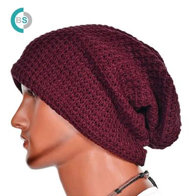 China COMMON Unisex Women Men Warm Winter Knit Skull Cap Slouchy Hat for sale