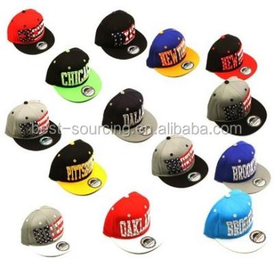 China COMMON 6 Panel Flat Bill Hat, Cotton Hip-Hop Style Fashion Style Hat, Snapback Hat for sale