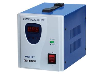 China Relay Type Home AC Automatic Voltage Stabilizer , DER 1000VA Single Phase Stabilizer for sale