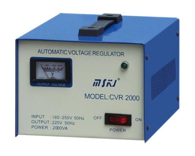 China Universal High Amp Voltage Regulator , CVR Automatic AC Home Voltage Stabilizer / Regulator for sale