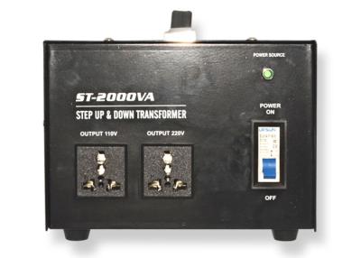 중국 110v - 220v 전압 변환기 2000W는 강압 변압기 세웁니다 판매용