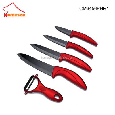 China NEW Homesen Professional Ceramic Disposable Zirconia Knife Set for sale