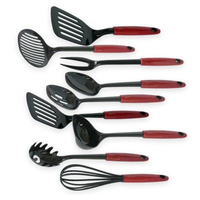 China Top Selling Homesen Full Nylon Kitchen Utensils 9pcs Tool Kit for sale