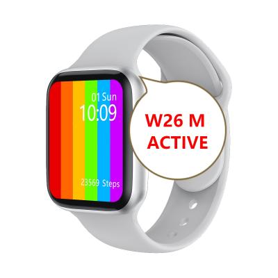 China Original Dropshipping M Active W26 Smart Watch W26 Series 6 Smart Watch Heart Rate Monitor W26 MP3 Playback Smart Watch W26 Screen 1.75 Screen for sale