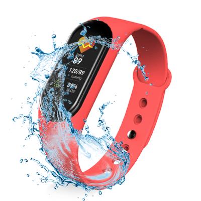 China Touch Screen Dropshipping Smart Watch M5T BT Call Fitness Tracker Band 5 Heart Rate Monitor Blood Pressure Monitor Smart Watch for sale