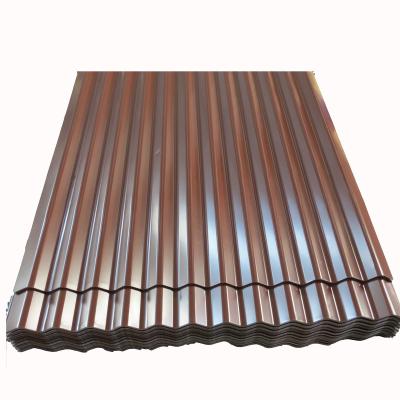 China Customized Building Materials Color Coated Galvanized Corrugated Roofing Steel Sheet for sale