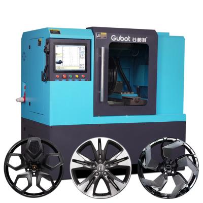 China LSB300 Professional High Precision Factory Alloy Wheel CNC Lathe Rim Repair Machine Shanghai GUBOT Machinery Repair Shops for sale