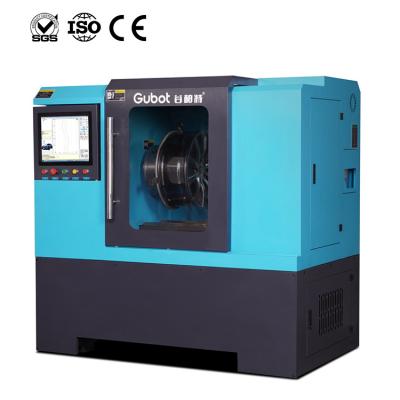 China Horizontal Full Automatic CNC Diamond Cutting Lathe Alloy Wheels Rim Repair Shops Wheel Repair Machinery and Equipment for sale