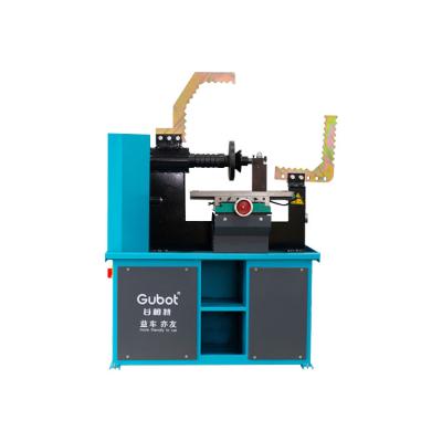 China Straightening Alloy Wheel Gubot Hydraulic Wheel Rim Repair Straightening Lathe Price Aluminum Alloy Rim Repair Machine for sale