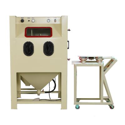 China Factory Gubot Steam Sand Blasting Cabinet Water Sandblasting Equipment Dustless Sandblaster Machine for sale