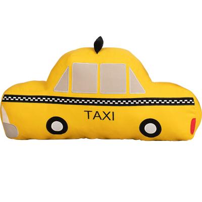 China Children's Toy Gift Cute Taxi Plush Toys Stuffed Toy Car Luminous Custom Toys Children's Gift Pillow for sale