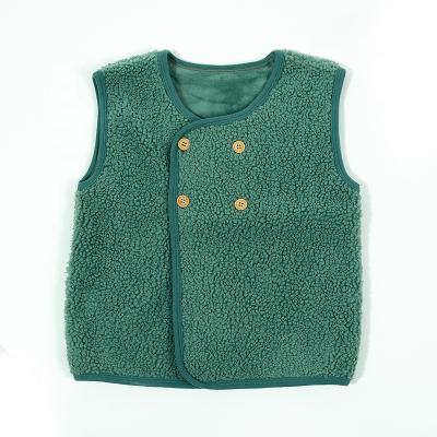 China Autumn Winter Breathable Children Clothes Korean Cute Mohair Vest Kids Girls Jackets for sale