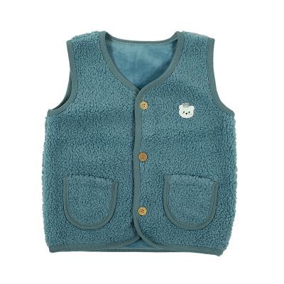 China New Winter Breathable Clothes Soft Solid Color Warm Wear Cardigan Mohair Vest Jacket for sale