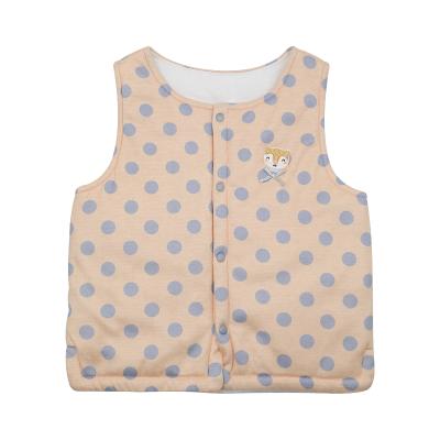 China Wholesale Autumn And Winter New Fashion Style Children Girl Vest Breathable Cotton Vest for sale