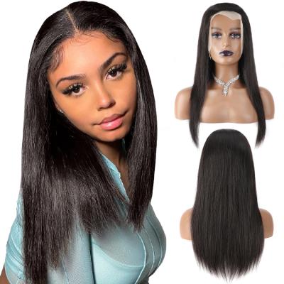 China Other Wholesale Brazilian Straight Hair HD Lace Wigs, Full Lace Frontal Wig With Baby Hair, Virgin Hair Wigs For Black Women for sale