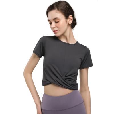 China Breathable Workout Tank Tops For Women - Sporty Racerback Yoga Tops, Running Exercise for sale