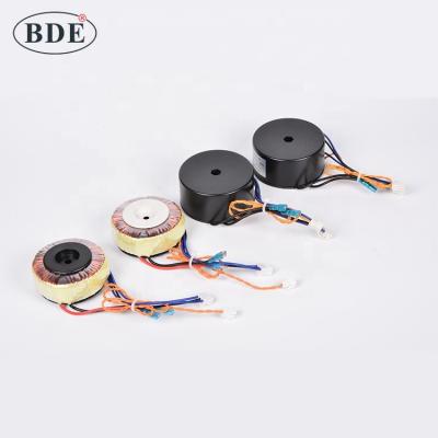 China 30W custom made transformer AUDIO 220V primary 50Hz 17V-0-17V secondary, audio toroidal 0-9V transformer for sale