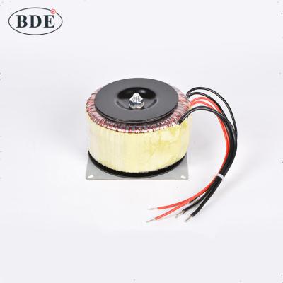 China Dual Power 220v 24v Toroidal Transformer Ring Power Transformer for sale