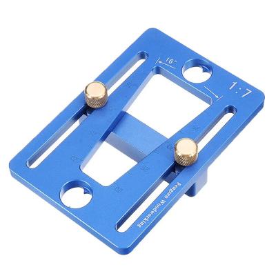 China Consumer Woodworking and Industrial Use Aluminum Alloy Dovetail Marker Adjustable Dovetail Guide Gauge 1:7 Dovetail Dovetail Marking Gauge for hand cut wood seal for sale