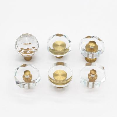 China Modern Wholesale Dresser Cabinet Handle Kitchen Furniture Knobs White Acrylic Handles for sale