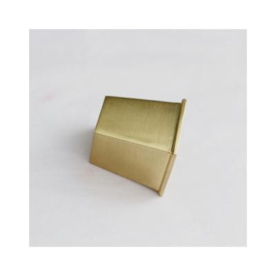 China Wholesale Price Factory Sale Modern Portable Square Foot Cover Zinc Alloy Furniture Foot Cover for sale