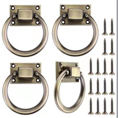 China Factory direct sales modern goods Ring Handle Chair Back Door zinc alloy pull ring for sale