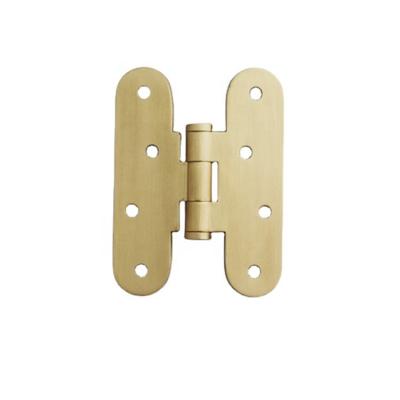 China Modern Hot Sales Thickened Furniture Copper Mute Pure Copper Hardware Hinge Door Cabinet Brass Hinges for sale