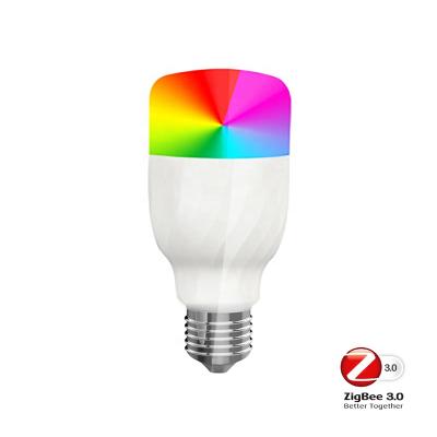 China 2021 Residential New Popular Amazon WiFi Led Bulb wifi zigbee3.0 7W RGB Smart RGBCW LED Light Bulbs Alexa and Google for sale