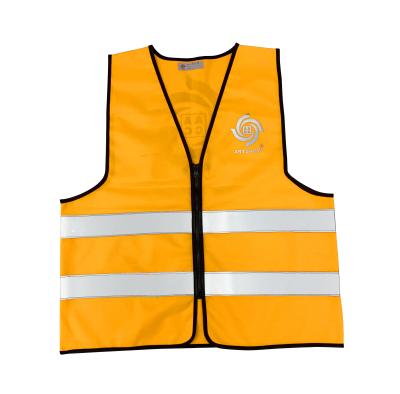 China Water Proof AACC EN ISO 20471 High Visibility Orange Red Yellow Green Reflective Safety Vest for sale