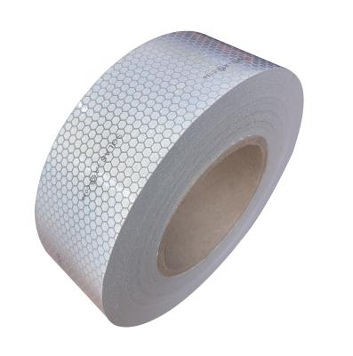 China Untearable AACC Free Sample Waterproof Safety Soft PVC PET PC SOLAS Marine Reflective Tape Fabric Grade for sale