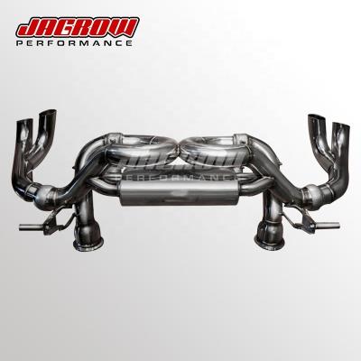 China 304 stainless steel for lamborghini Huracan LP 610-4 LP 580-2 exhaust system catback for sale