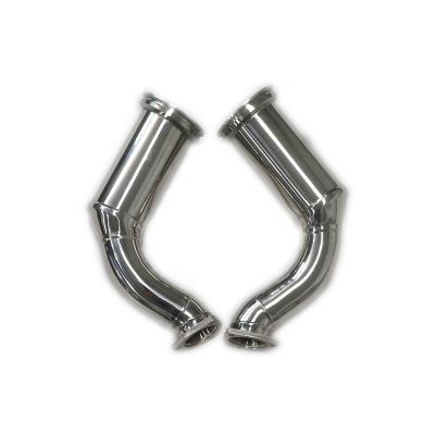 China 304 Stainless Steel High Performance 304SS Exhaust Downpipe For Lamborghini Urus 4.0 V8 2018 for sale