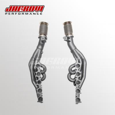 China 304 Stainless Steel High Performance 304SS Exhaust Downpipe For Lamborghini Huracan LP580 LP610 5.0 V10 2014+ for sale