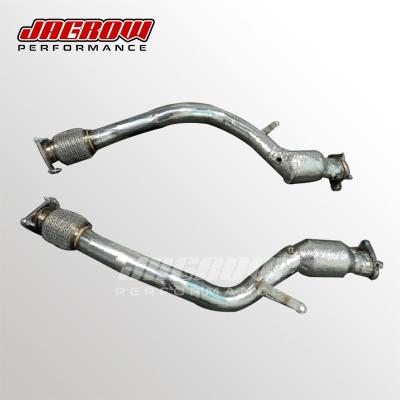 China 304 Stainless Steel High Performance 304SS Exhaust Downpipe For Bentley Continental GT 6.0T 2019+ Downpipe for sale