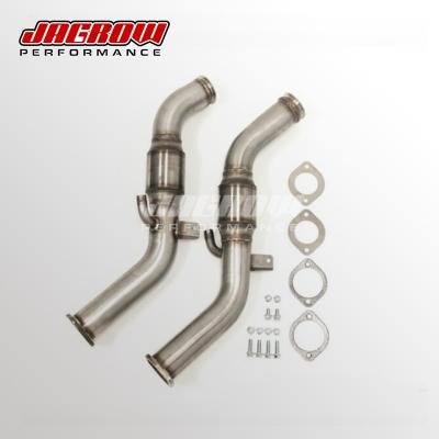 China 304 Stainless Steel High Performance 304SS Exhaust Downpipe For INFINITI Q50 Q60 Downpipe for sale