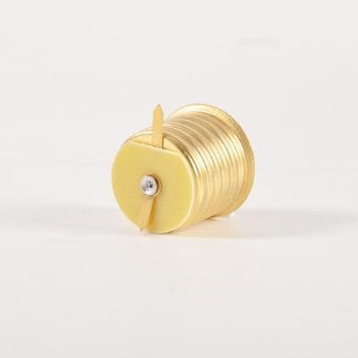 China Wholesale Screw OEM Service Screw Caps For Light Bulb Cap E27 Brass Tin-Soldering Electric Lamp Cap for sale