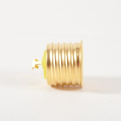 China Screw High quality top sale copper E26/E27 lamp cap screw bulb cap soldering for sale