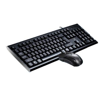 China For Home Office Q9 USB 2.0 Wired Home Office Waterproof Desktop Computer Mouse Combos Flat Keyboard 104Keys Gaming Mouse Keyboards for sale