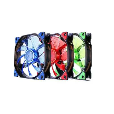 China Bright Computer Case 12cm Computer Cooler Be Quiet Cooling DC 12V 3/4pin 120mm 15 LED Lights PC Case RGB Fans for sale