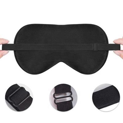 China 100% Mulberry Silk Breathe and Smooth Pure Silk Super Soft Sleep 100% Mulberry Eye Mask Silk Eye Mask for sale