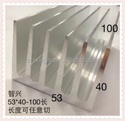 China Heatsink PCB Aluminum Profile For 53*40-100 Heatsink Aluminum Heatsink Aluminum Heatsink for sale