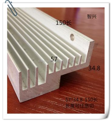 China Radiator Profiled Radiator 57*34.8-150 Aluminum Radiator Aluminum Radiator for sale